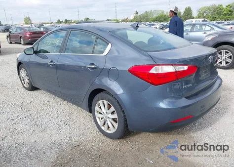 2014 Kia Forte Ex from USA, damaged, VIN KNAFX4A80E5210557